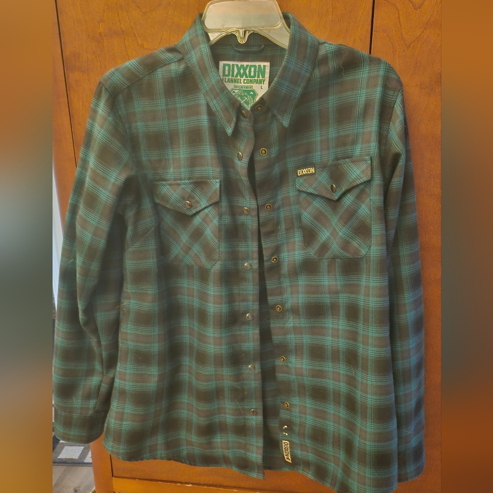 Dixxon McCaffrey Green Plaid Shirt